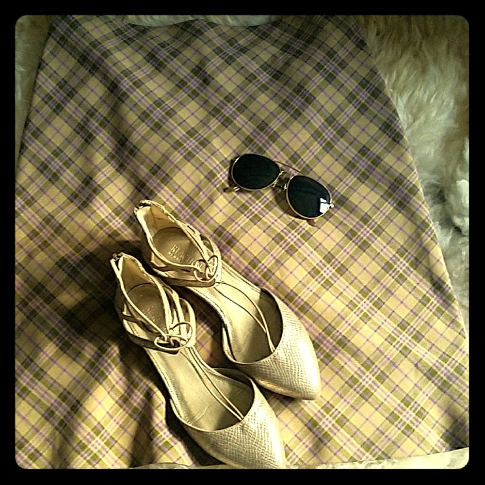 Plaid skirt